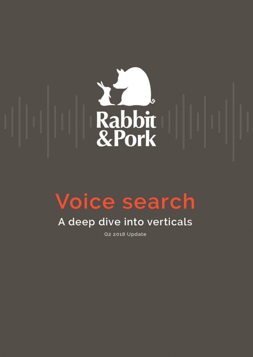 Voice Search Comparison Report – Q2 2018