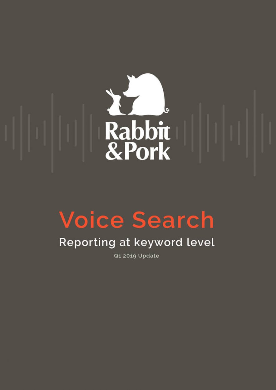 Voice Search Ranking Report – Q1 2019