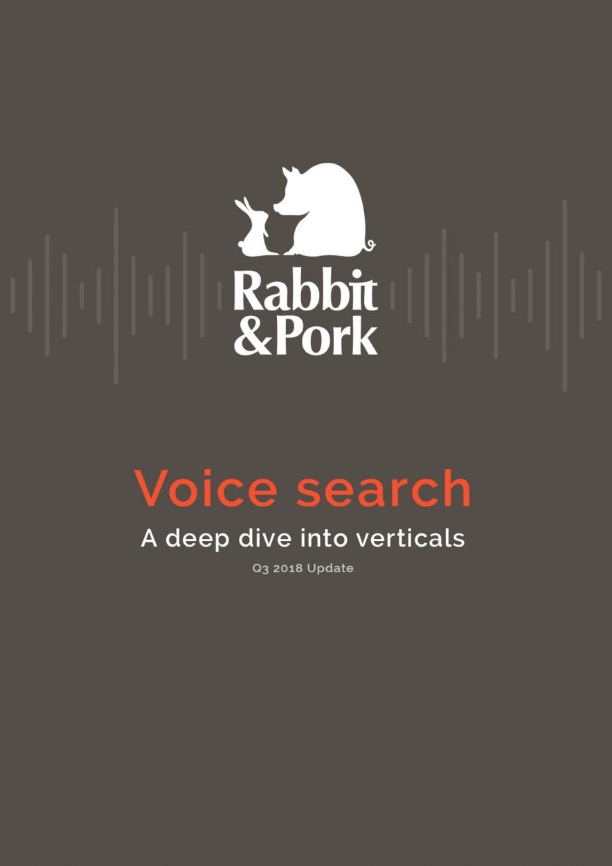 Voice Search Comparison Report – Q3 2018